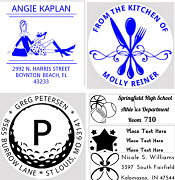 Designer Monogram Stamps