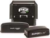 PSI Line - Self Inking,  Slim Stamps, and Super Slim Stamps