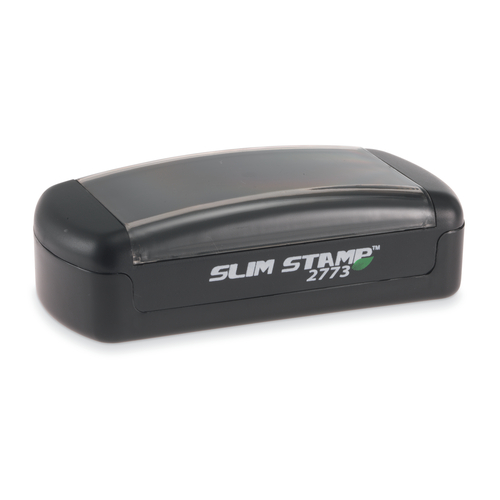 Trodat PSI Slim 2773 Self-Inking Pocket Rectangular Text Stamp